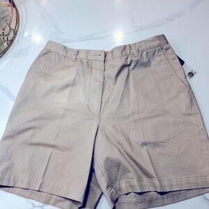 Ralph Lauren Classic Tan Shorts. NEW. Size 8